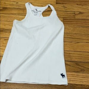 whiteAbercrombie kids tang top
